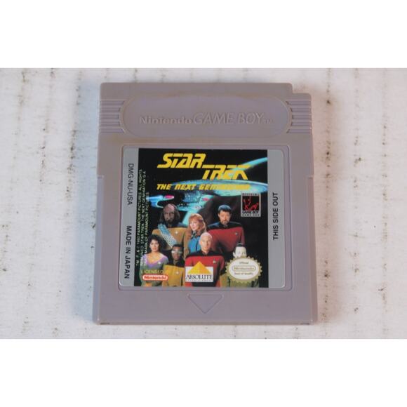 Star Trek: The Next Generation (Nintendo Game Boy, 1993) game cart only, tested - Picture 1 of 8